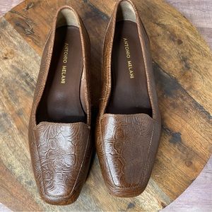 Antonio Melani Brown Loafers - Size: 6M